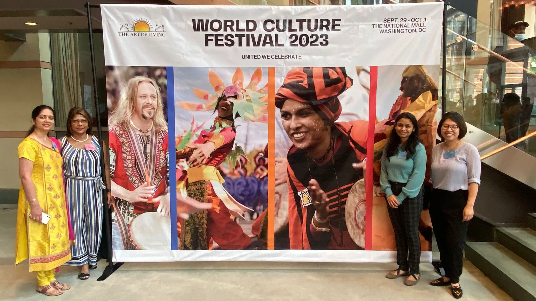 World Culture Festival 2023: A Global Celebration of Unity In Washington DC.